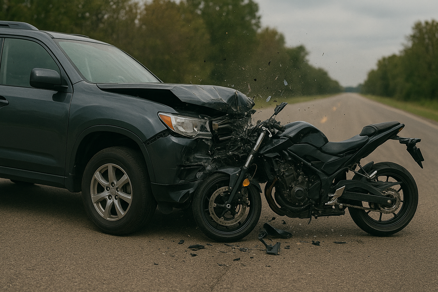 Motorcycle Accident in Maricopa, AZ — One Injured on SR 347 Near S Maricopa Rd (August 4, 2025)