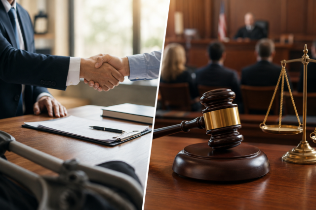 Personal Injury Settlement vs Trial